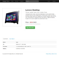 Product Details Page Thumbnail