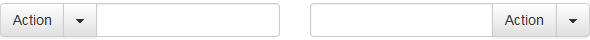 Bootstrap Segmented Dropdown Button Groups