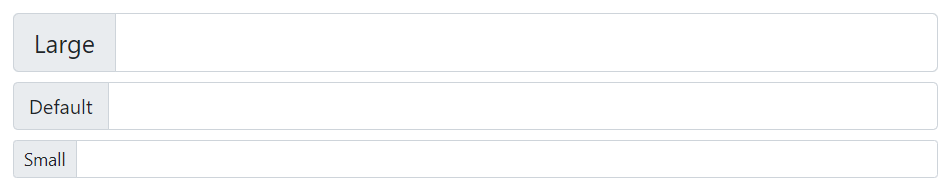 Bootstrap Input Group Height Sizing
