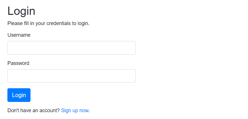 User php login