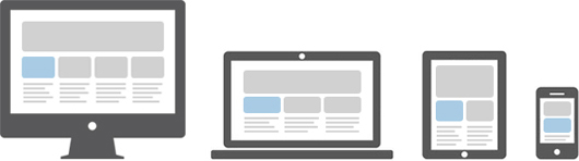 Bootstrap Responsive Design Illustration