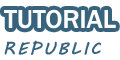 Visit tutorialrepublic.com