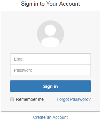 Login Form Like Google